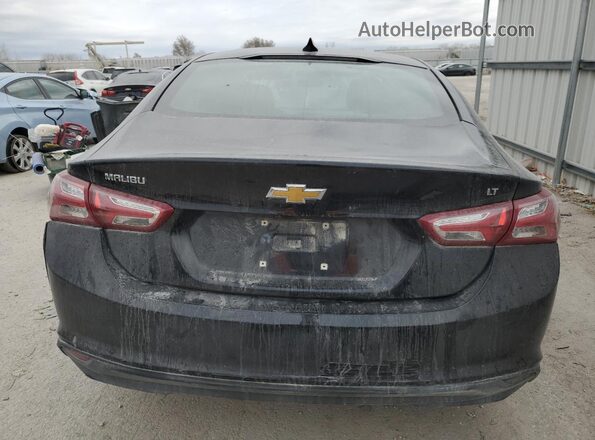 1G1ZD5ST6MF045956 2021 CHEVROLET MALIBU Black Հետևի տեսք