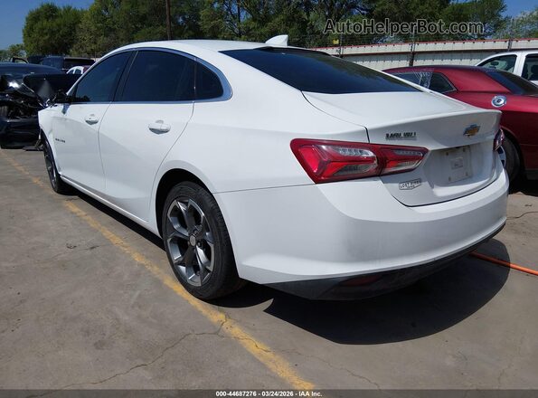 1G1ZD5ST6MF075877 2021 CHEVROLET MALIBU White Tył lewy