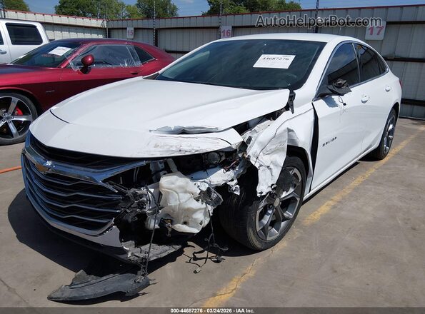 1G1ZD5ST6MF075877 2021 CHEVROLET MALIBU White Przód lewy