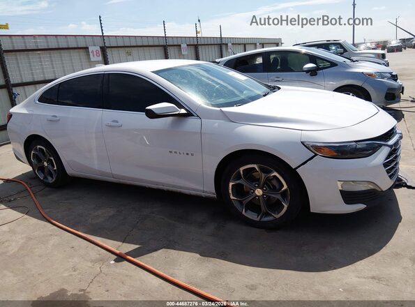 1G1ZD5ST6MF075877 2021 CHEVROLET MALIBU White Widok zestawu wskaźników