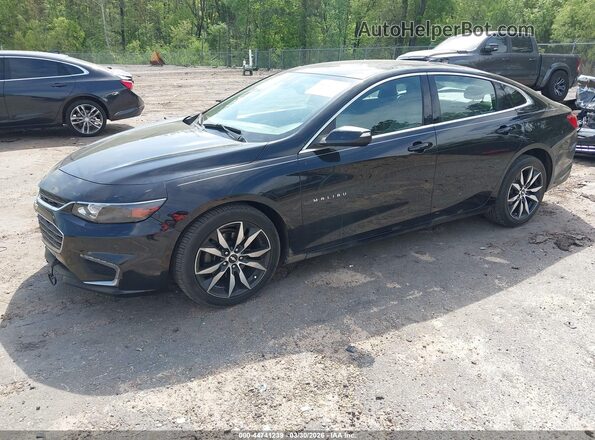1G1ZD5ST7JF277350 2018 CHEVROLET MALIBU Black 