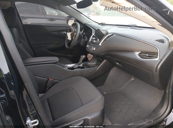 1G1ZD5ST7KF191697 2019 CHEVROLET MALIBU Черный Вид салона спереди