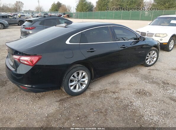 1G1ZD5ST7KF191697 2019 CHEVROLET MALIBU Черный Задняя правая четверть