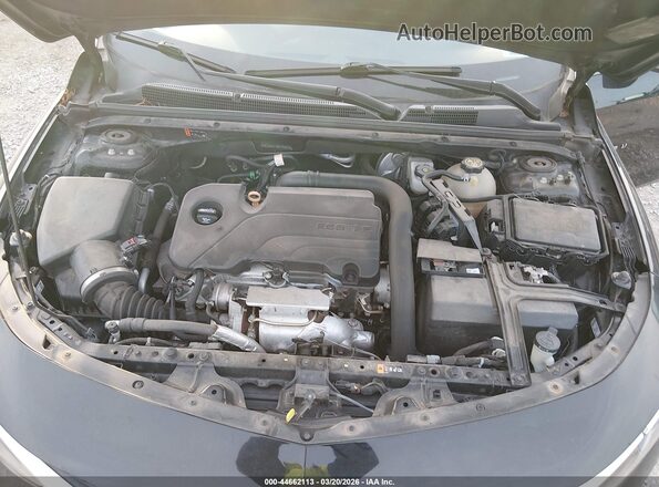 1G1ZD5ST7KF191697 2019 CHEVROLET MALIBU Черный Вид сзади