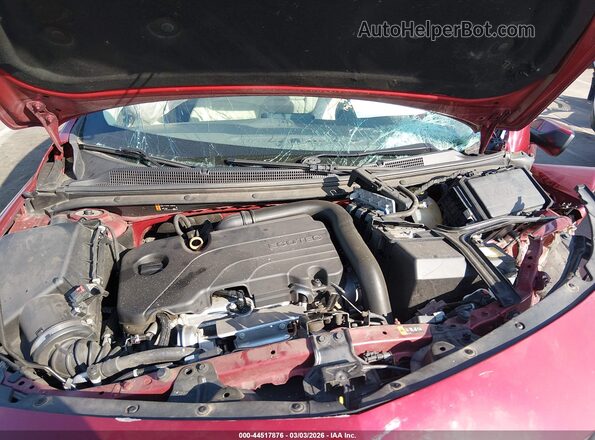 1G1ZD5ST7MF056223 2021 CHEVROLET MALIBU Red Հետևի տեսք