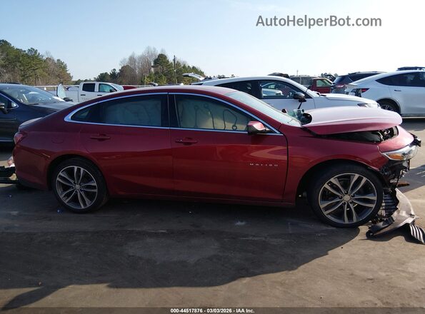 1G1ZD5ST7MF056223 2021 CHEVROLET MALIBU Red Սարքավորումների վահանակի տեսք