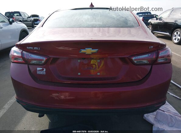 1G1ZD5ST7MF056223 2021 CHEVROLET MALIBU Red 