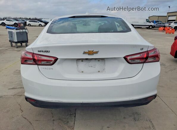 1G1ZD5ST7MF071708 2021 CHEVROLET MALIBU White Rear view