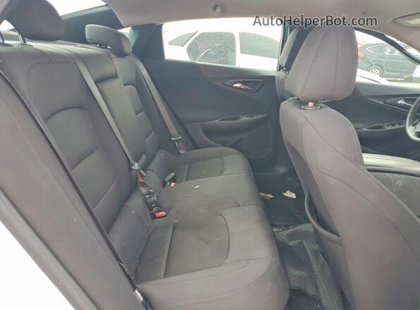 1G1ZD5ST7MF071708 2021 CHEVROLET MALIBU White Rear seats view