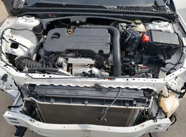 1G1ZD5ST7MF071708 2021 CHEVROLET MALIBU White Rear interior view