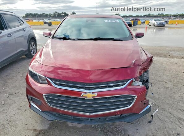 1G1ZD5ST8JF166127 2018 CHEVROLET MALIBU Red Widok z przodu