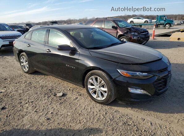 1G1ZD5ST8MF006432 2021 CHEVROLET MALIBU Black Przód prawy