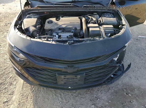 1G1ZD5ST8MF006432 2021 CHEVROLET MALIBU Black Widok wnętrza z tyłu