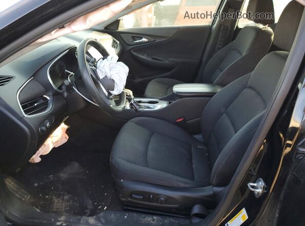 1G1ZD5ST8MF006432 2021 CHEVROLET MALIBU Black Widok wnętrza z przodu