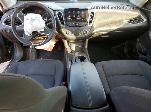 1G1ZD5ST8MF006432 2021 CHEVROLET MALIBU Black Widok deski rozdzielczej