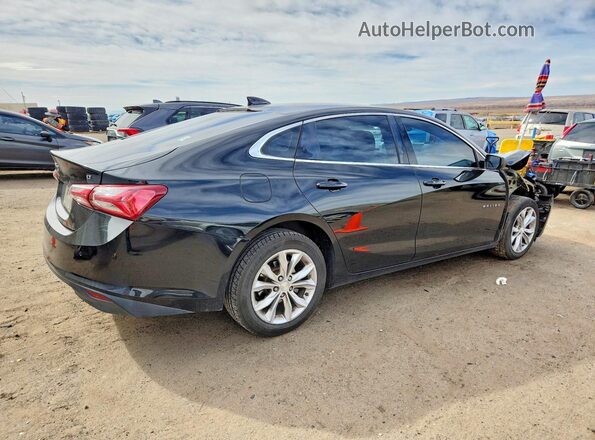1G1ZD5ST8MF011730 2021 CHEVROLET MALIBU Black Հետևի աջ