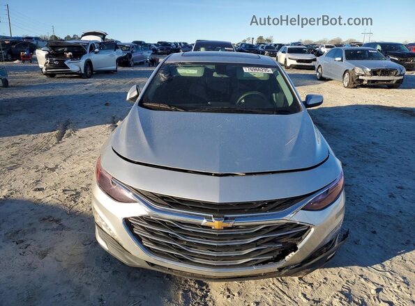 1G1ZD5ST8MF056800 2021 CHEVROLET MALIBU Silver Front view