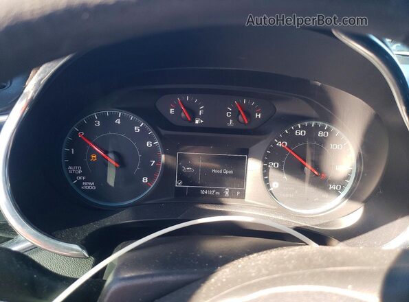 1G1ZD5ST8MF075265 2021 CHEVROLET MALIBU Silver ხელსაწყოთა პანელის ხედი