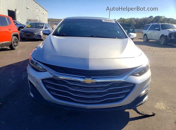 1G1ZD5ST8MF075265 2021 CHEVROLET MALIBU Silver წინა ხედი
