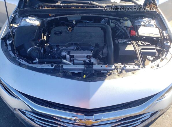 1G1ZD5ST8MF075265 2021 CHEVROLET MALIBU Silver უკანა სალონის ხედი