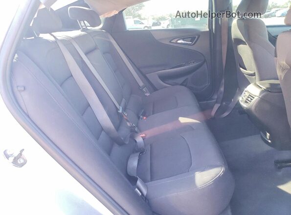 1G1ZD5ST8MF075265 2021 CHEVROLET MALIBU Silver უკანა სავარძლების ხედი