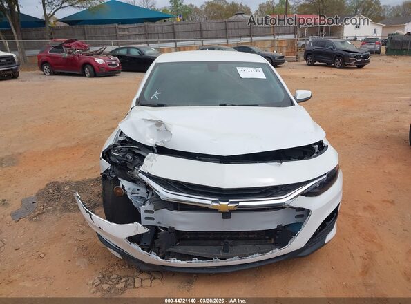 1G1ZD5ST8NF175349 2022 CHEVROLET MALIBU White ხელსაწყოთა პანელის ხედი