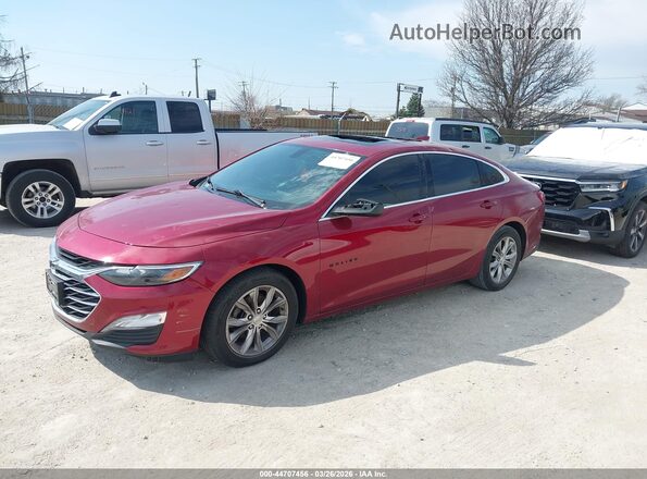 1G1ZD5ST9LF014523 2020 CHEVROLET MALIBU Red Передня ліва чверть