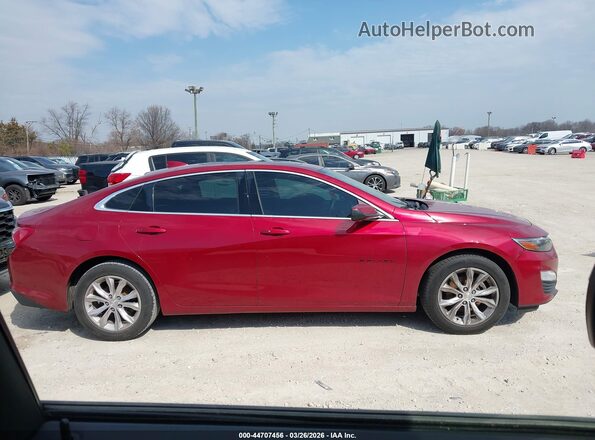 1G1ZD5ST9LF014523 2020 CHEVROLET MALIBU Red Вид щитка приладів
