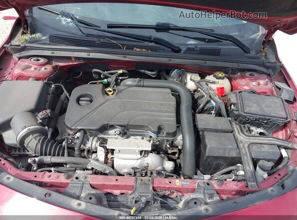 1G1ZD5ST9LF014523 2020 CHEVROLET MALIBU Red Вид ззаду