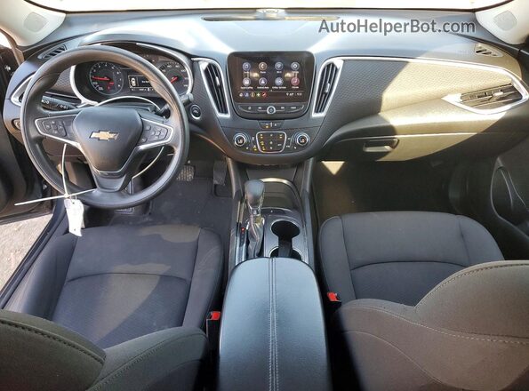 1G1ZD5ST9MF011557 2021 CHEVROLET MALIBU Charcoal Dashboard view