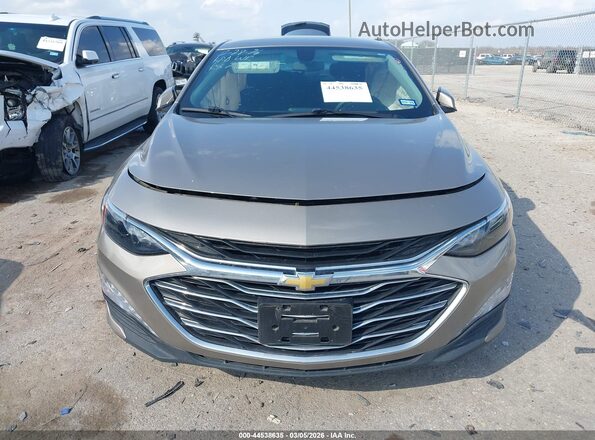 1G1ZD5ST9NF151383 2022 CHEVROLET MALIBU Beige Instrument cluster view