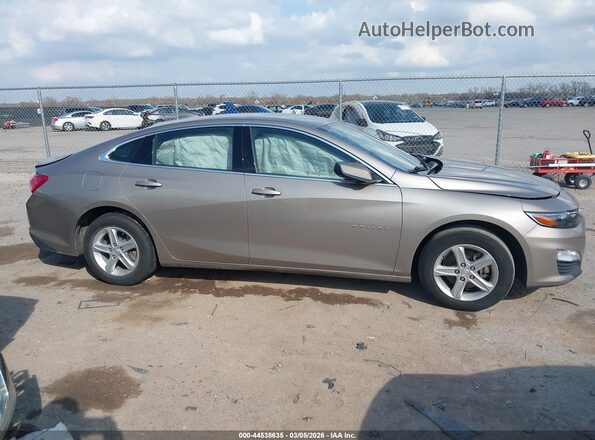 1G1ZD5ST9NF151383 2022 CHEVROLET MALIBU Beige Rear interior view