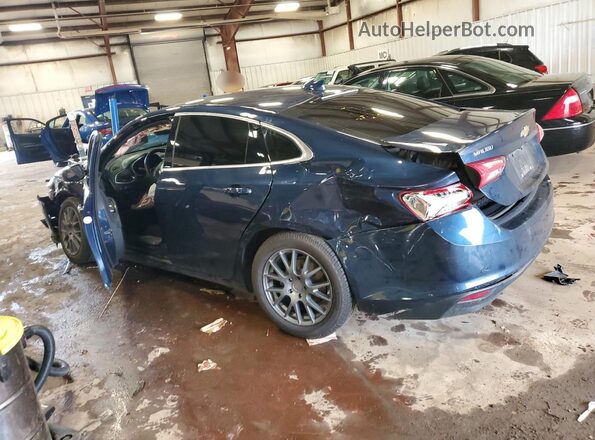 1G1ZD5STXMF017626 2021 CHEVROLET MALIBU Blue უკანა მარცხენა
