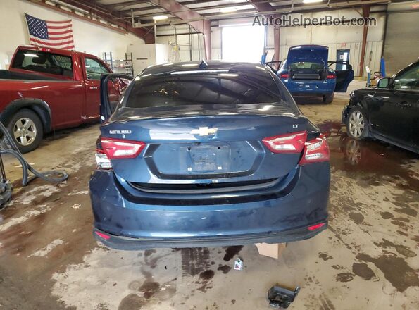 1G1ZD5STXMF017626 2021 CHEVROLET MALIBU Blue უკანა ხედი