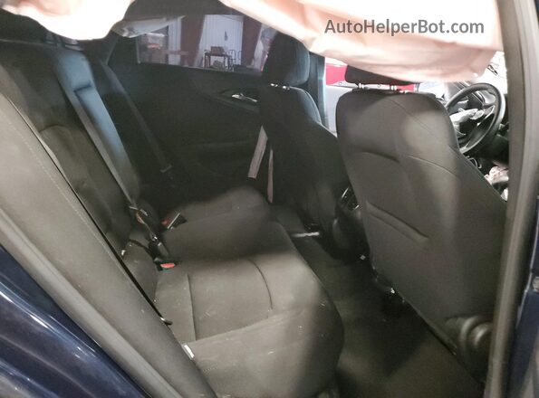 1G1ZD5STXMF017626 2021 CHEVROLET MALIBU Blue უკანა სავარძლების ხედი