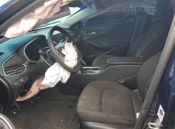 1G1ZD5STXMF017626 2021 CHEVROLET MALIBU Blue წინა სალონის ხედი