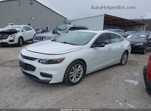 1G1ZE5ST3GF324217 2016 CHEVROLET MALIBU White Առջևի ձախ երեք քառորդ տեսարան