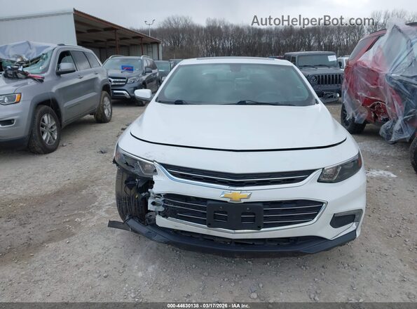 1G1ZE5ST3GF324217 2016 CHEVROLET MALIBU White Սարքավորումների վահանակի տեսք