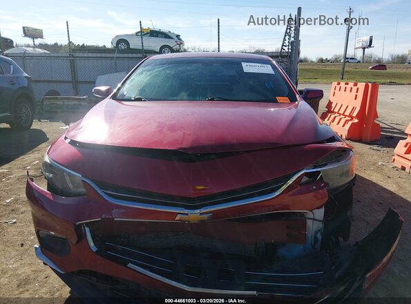 1G1ZE5ST6GF206288 2016 CHEVROLET MALIBU Red Вид щитка приладів
