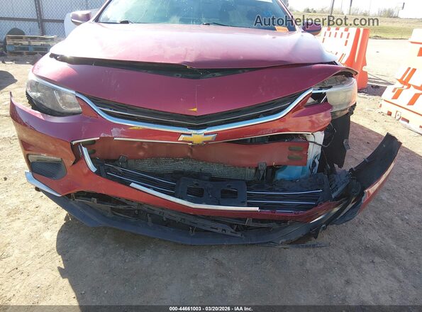 1G1ZE5ST6GF206288 2016 CHEVROLET MALIBU Red Вид спереду
