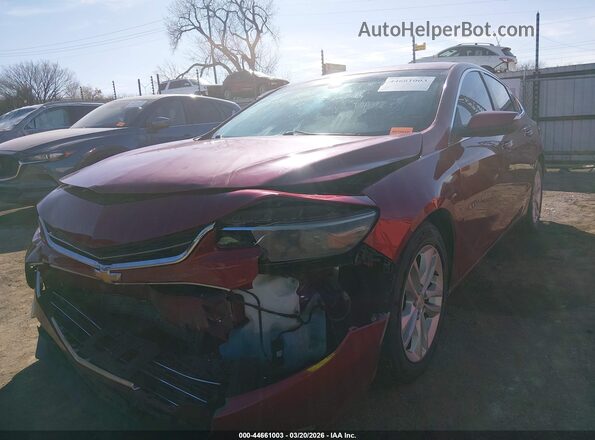 1G1ZE5ST6GF206288 2016 CHEVROLET MALIBU Red Передня ліва чверть