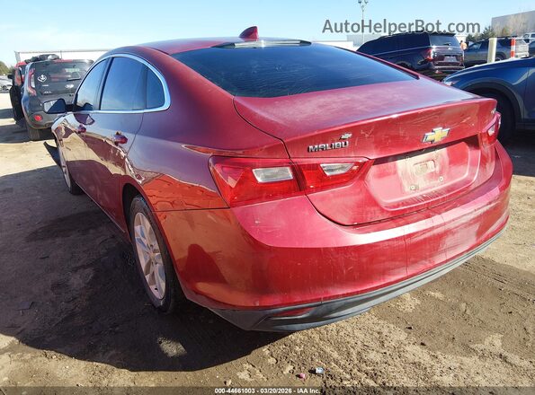 1G1ZE5ST6GF206288 2016 CHEVROLET MALIBU Red Задня ліва чверть