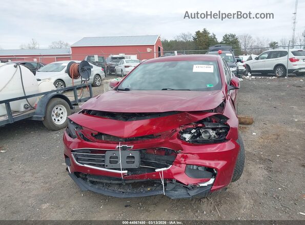 1G1ZE5ST6HF191292 2017 CHEVROLET MALIBU Красный Вид щитка приборов