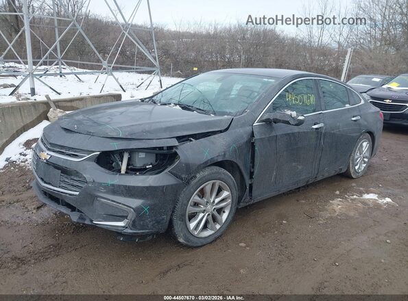 1G1ZE5ST8GF310913 2016 CHEVROLET MALIBU Серый Вид спереди
