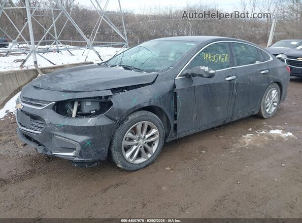 1G1ZE5ST8GF310913 2016 CHEVROLET MALIBU Серый Передняя левая четверть