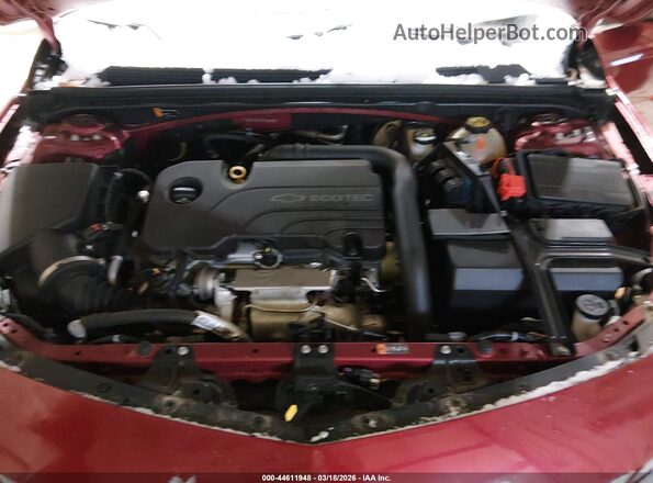 1G1ZE5STXHF283473 2017 CHEVROLET MALIBU Burgundy 