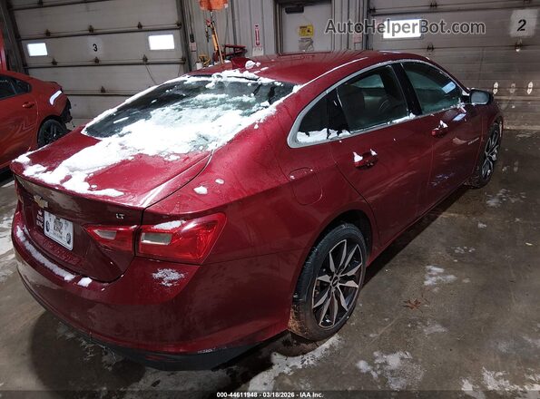 1G1ZE5STXHF283473 2017 CHEVROLET MALIBU Burgundy 