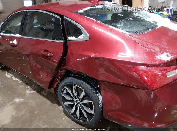 1G1ZE5STXHF283473 2017 CHEVROLET MALIBU Burgundy 