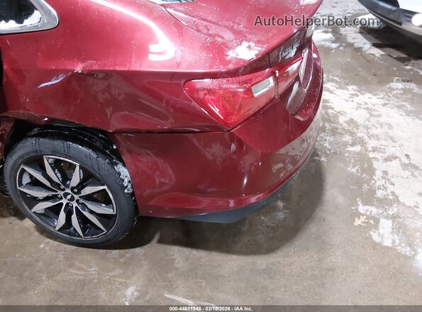 1G1ZE5STXHF283473 2017 CHEVROLET MALIBU Burgundy 