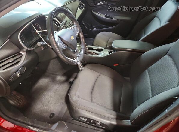 1G1ZG5ST3MF051530 2021 CHEVROLET MALIBU Maroon Widok wnętrza z przodu